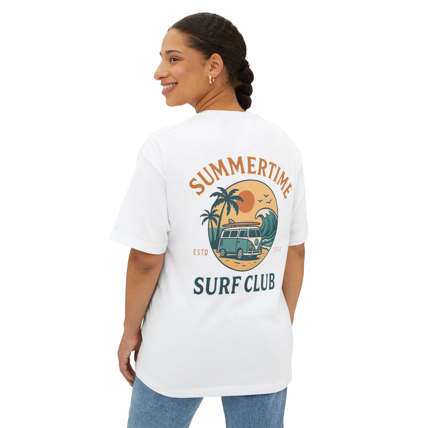 Est.2024 - Ride the Soft Life Oversized Boxy Tee