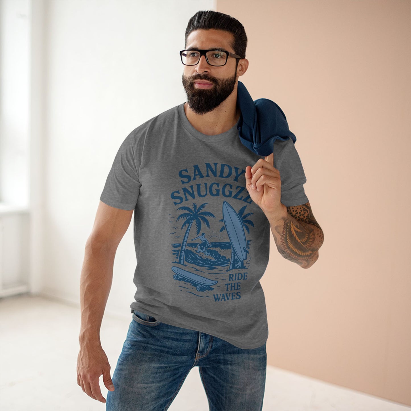 Ride The Waves Staple Tee Shirt