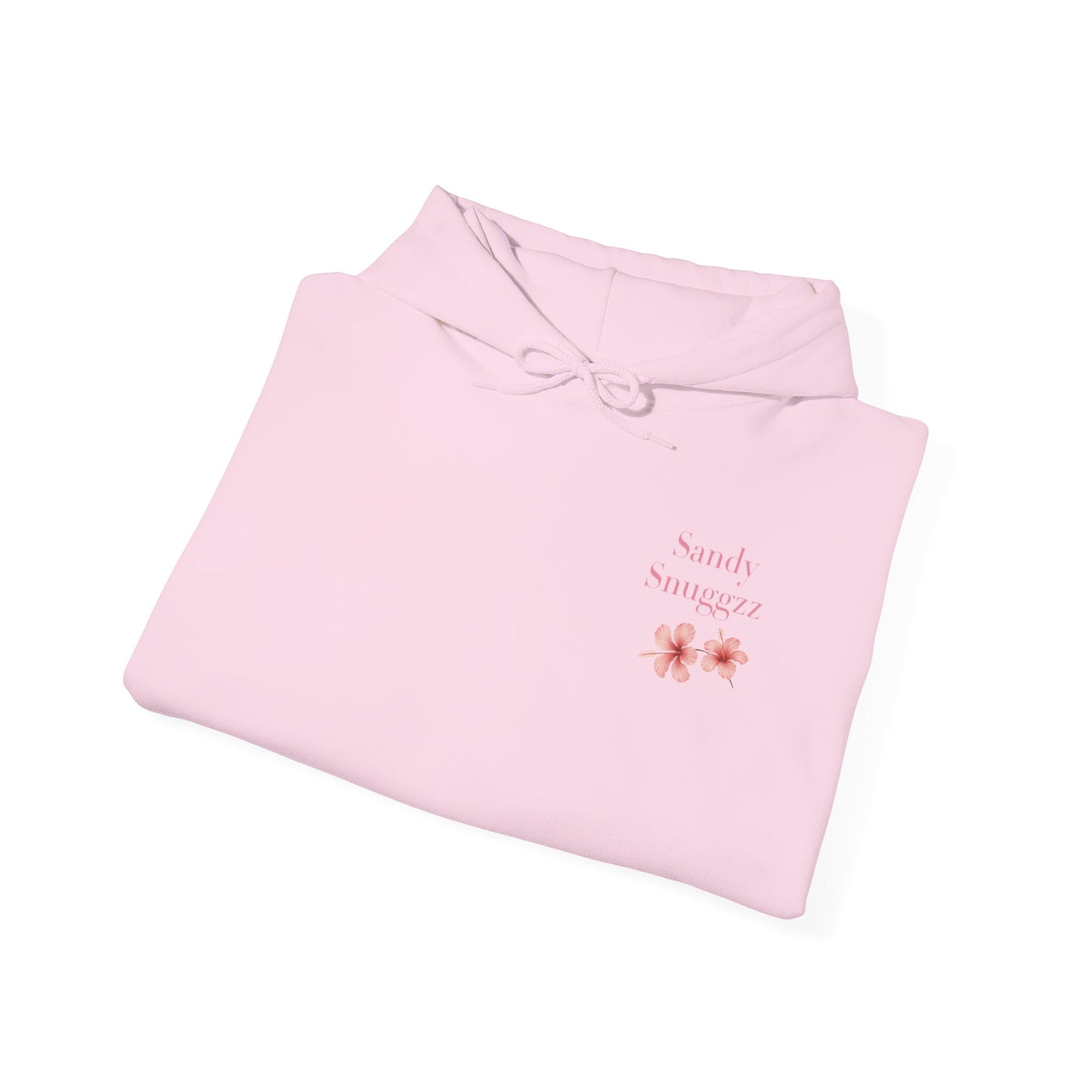 Sandy Snuggzz - Hibiscus Flower Edition Unisex Heavy Blend™ Hooded Sweatshirt
