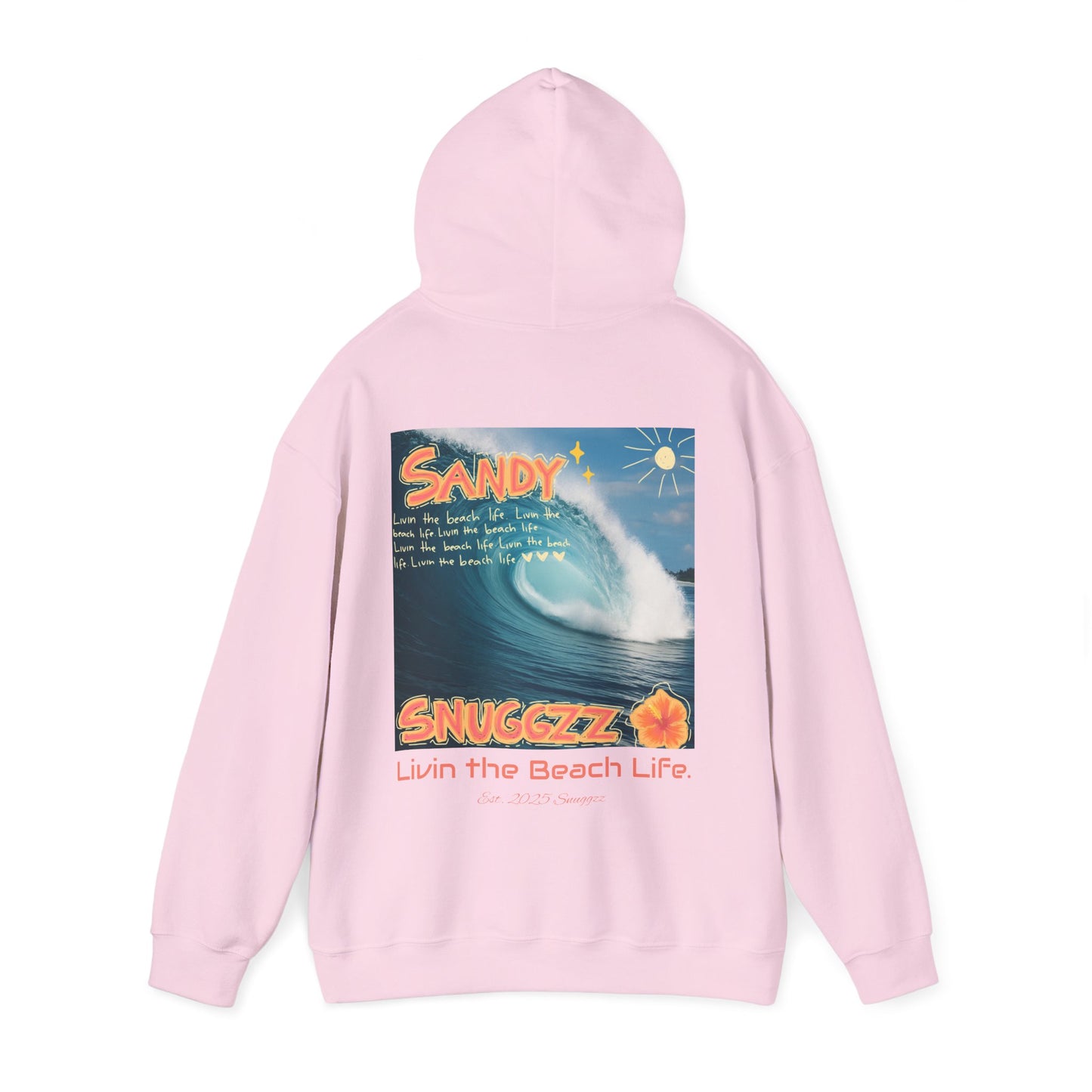 Livin the Beach Life 🌺 Unisex Heavy Blend™ Hooded Sweatshirt