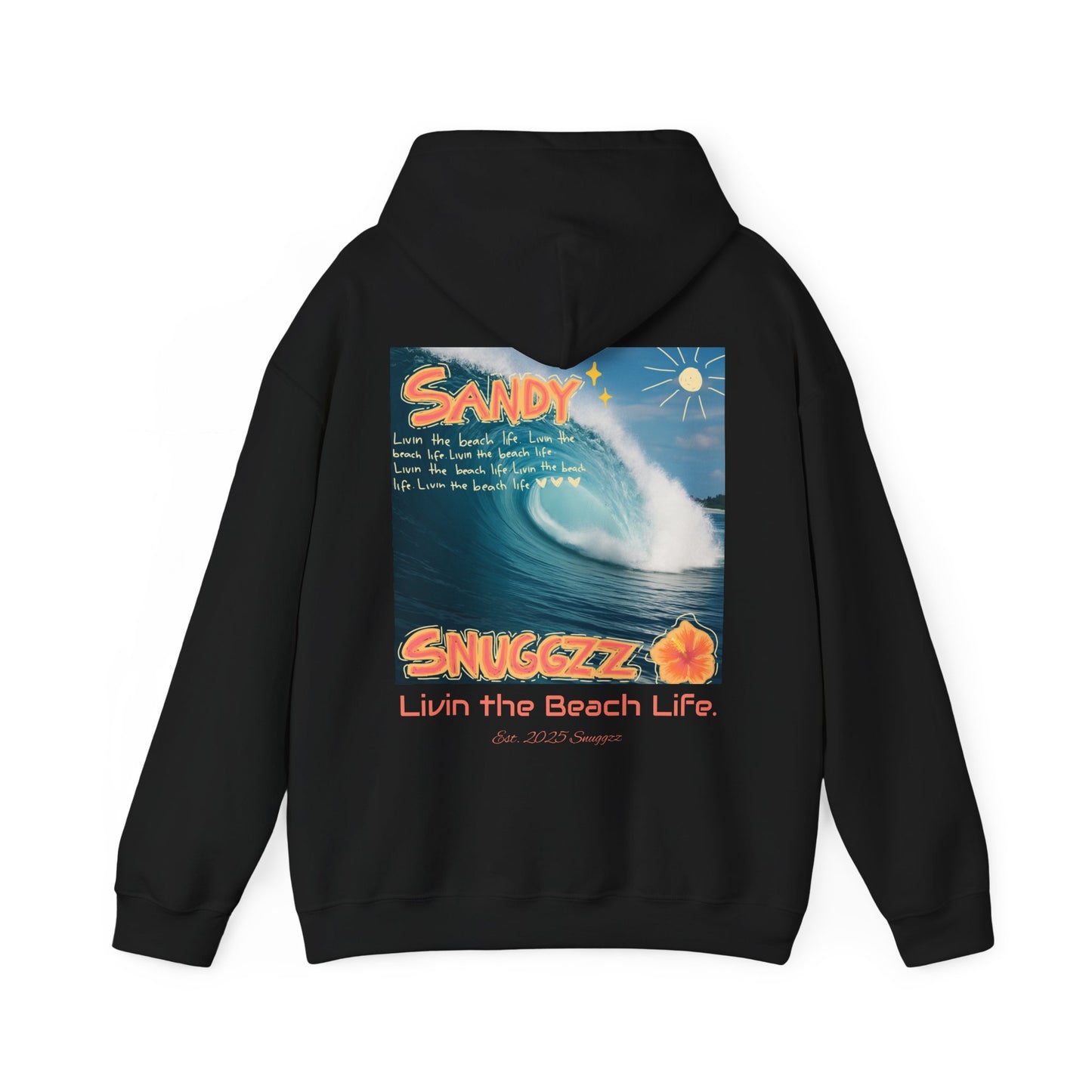 Livin the Beach Life 🌺 Unisex Heavy Blend™ Hooded Sweatshirt