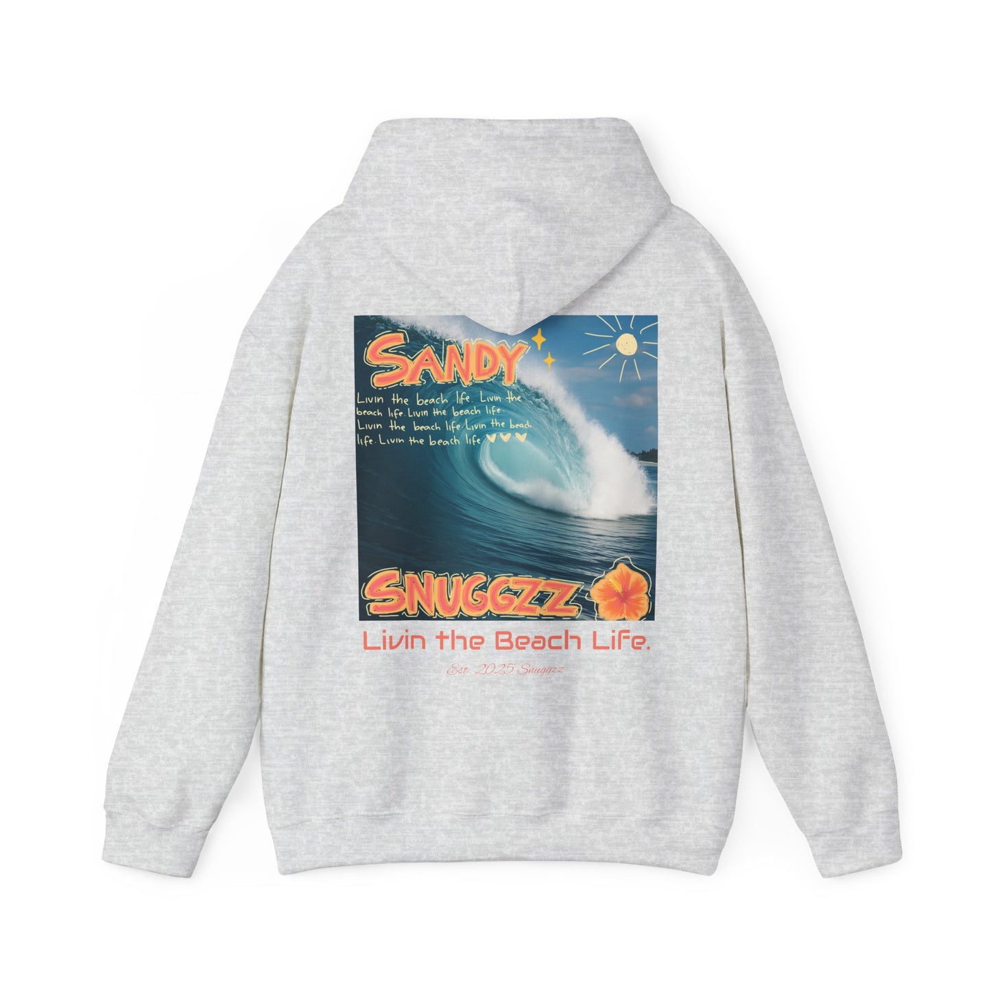 Livin the Beach Life 🌺 Unisex Heavy Blend™ Hooded Sweatshirt