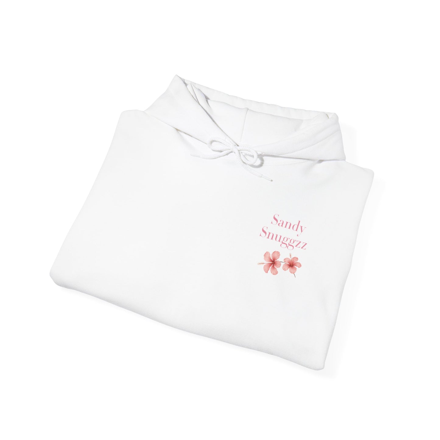 Sandy Snuggzz - Hibiscus Flower Edition Unisex Heavy Blend™ Hooded Sweatshirt