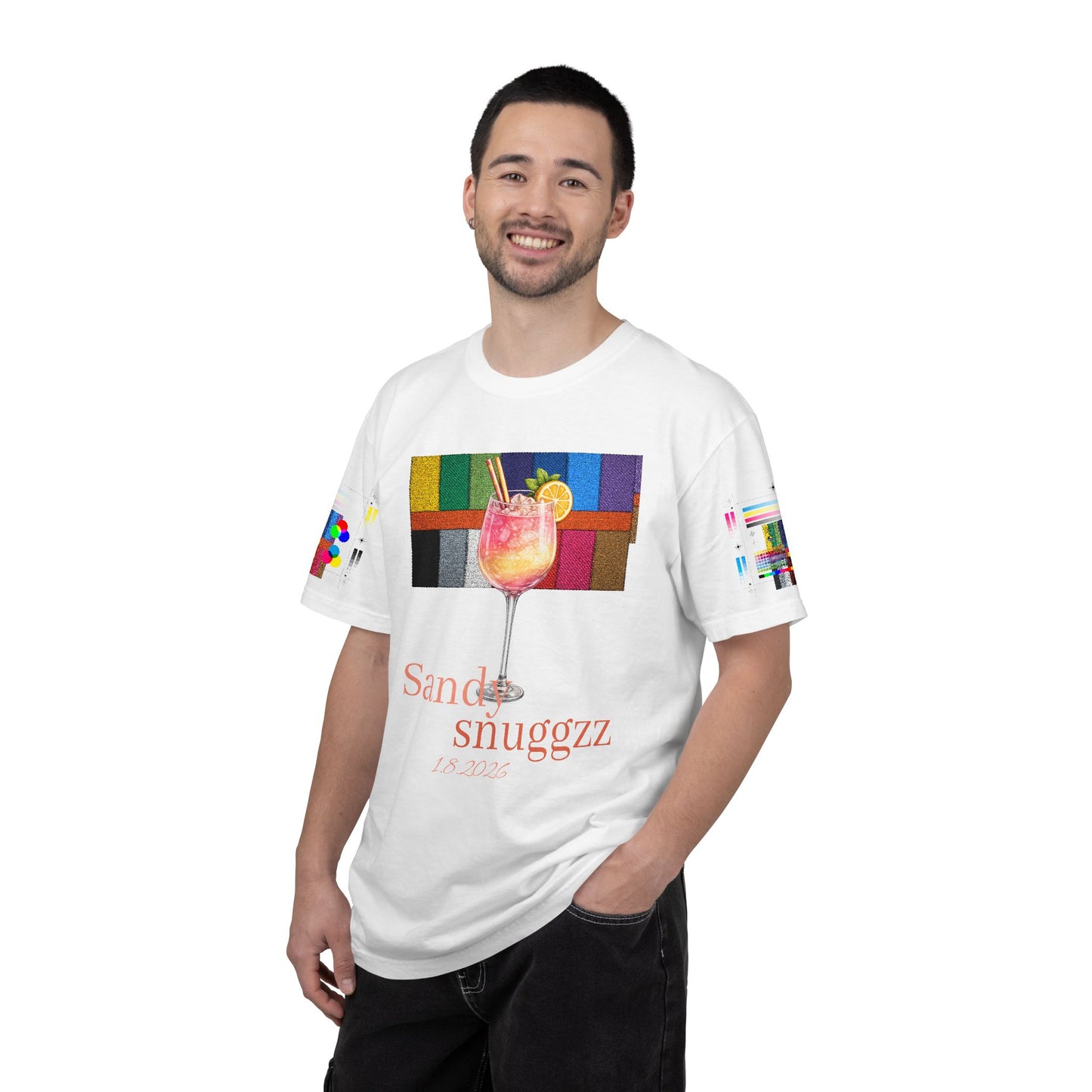 SandySnuggzz 1.8.2026 Cocktail Tee Shirt