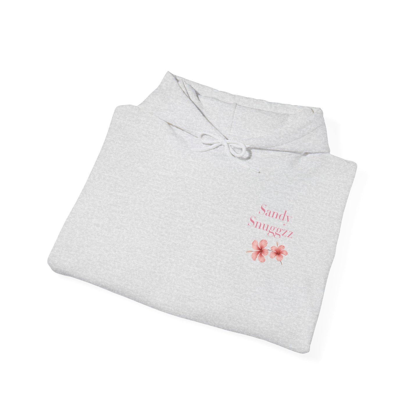 Sandy Snuggzz - Hibiscus Flower Edition Unisex Heavy Blend™ Hooded Sweatshirt