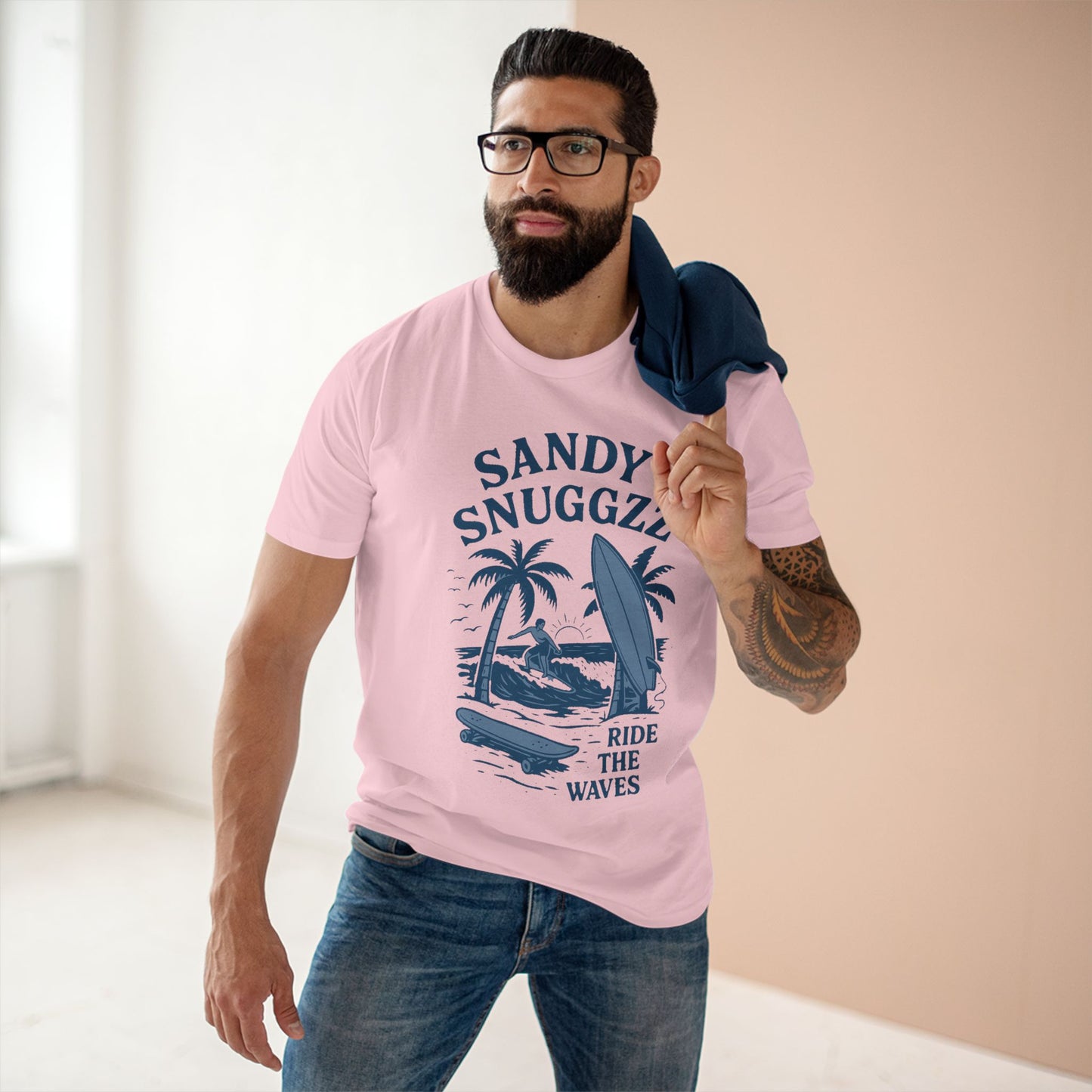 Ride The Waves Staple Tee Shirt