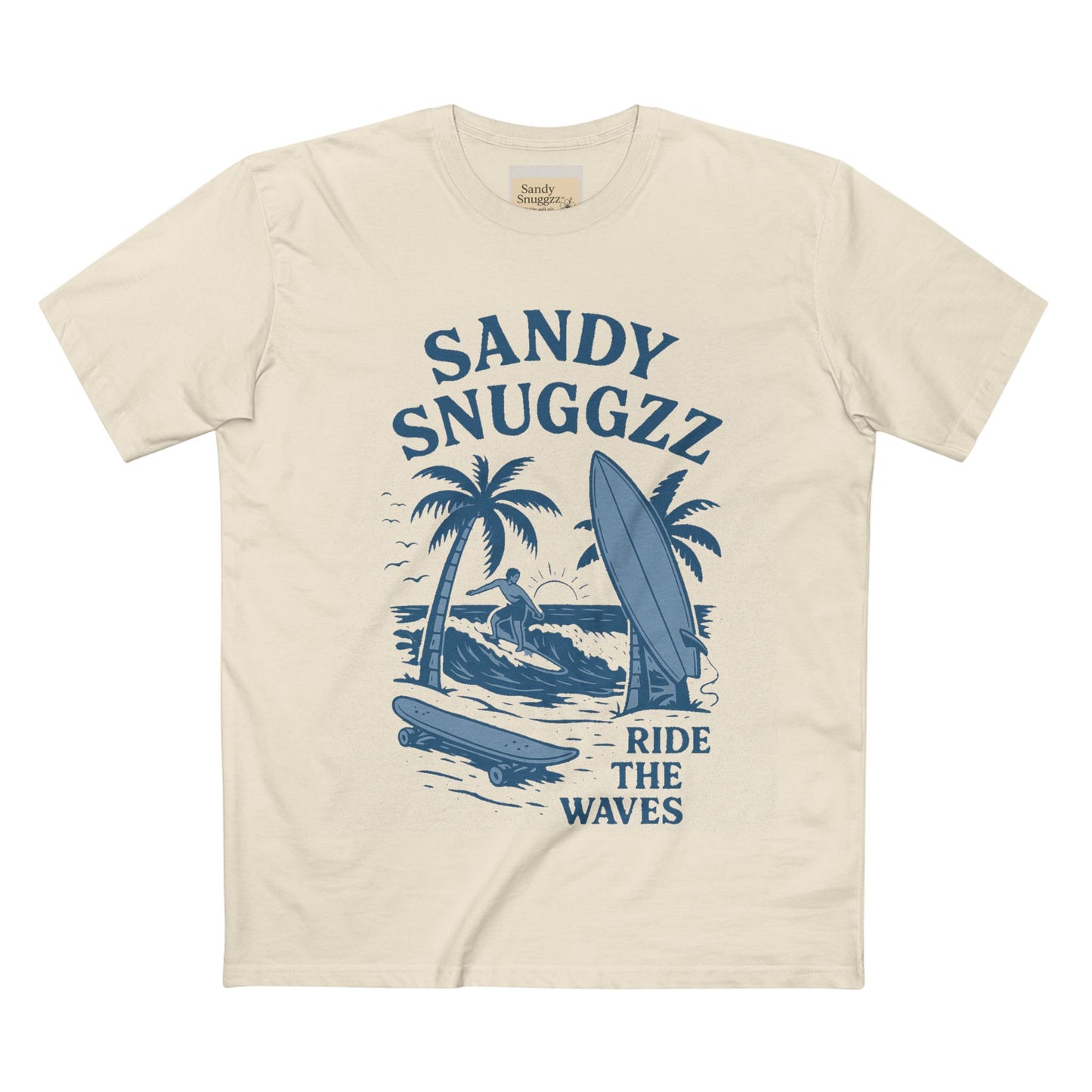 Ride The Waves Staple Tee Shirt