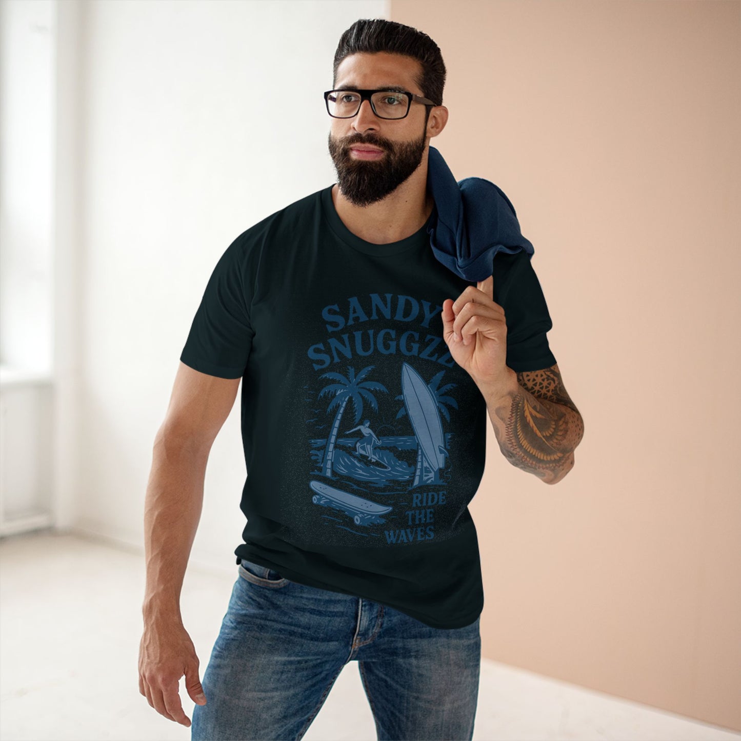Ride The Waves Staple Tee Shirt