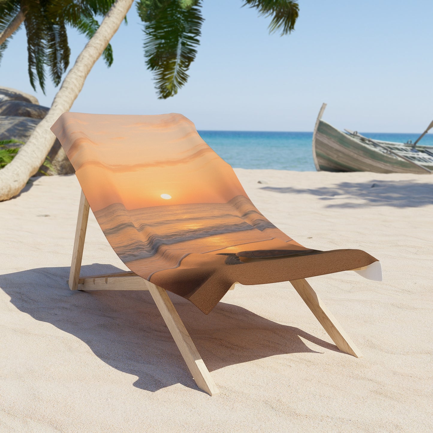 Turtle to da Ocean Beach Towel