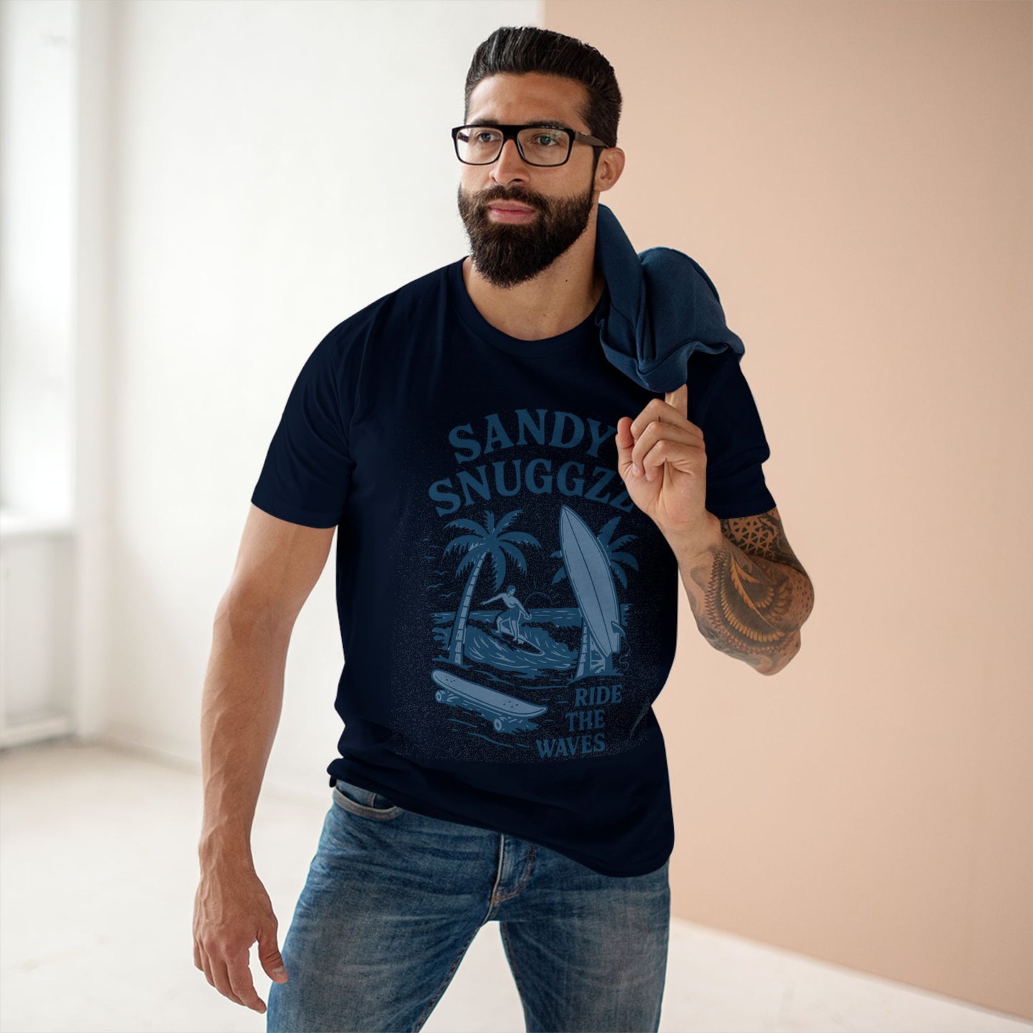 Ride The Waves Staple Tee Shirt