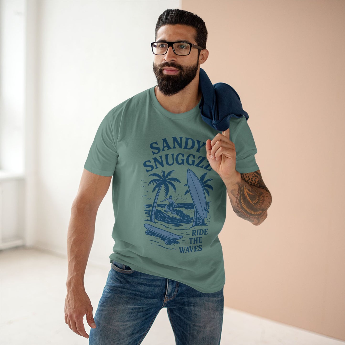 Ride The Waves Staple Tee Shirt