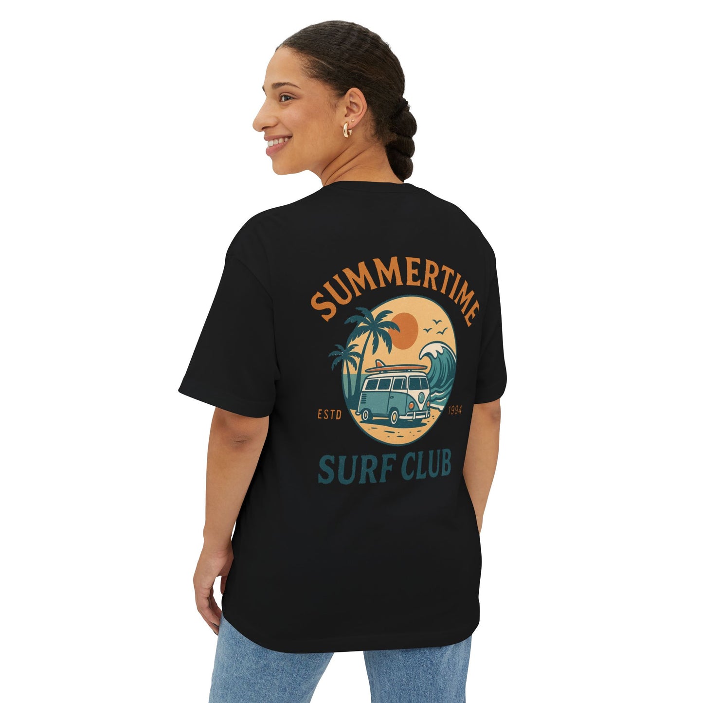 Est.2024 - Ride the Soft Life Oversized Boxy Tee