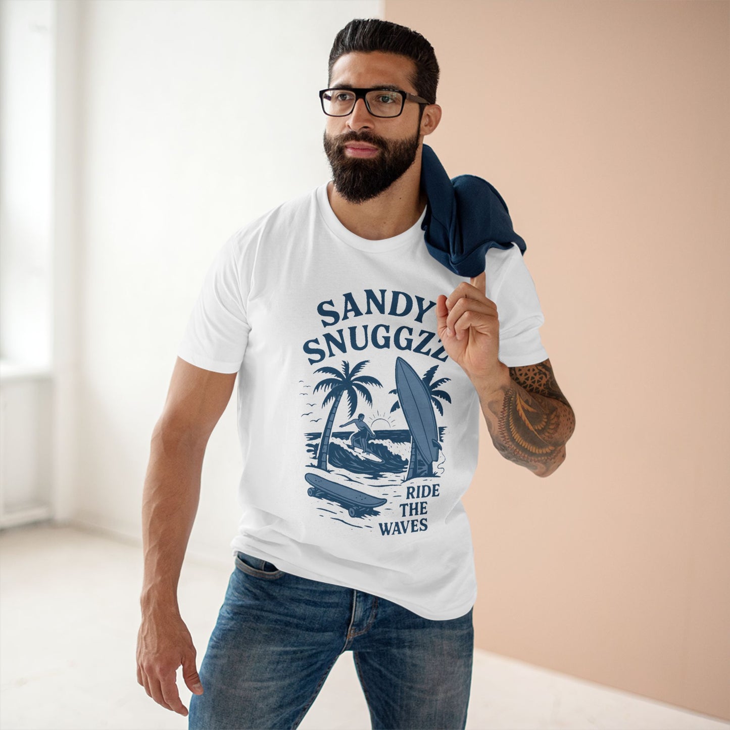 Ride The Waves Staple Tee Shirt