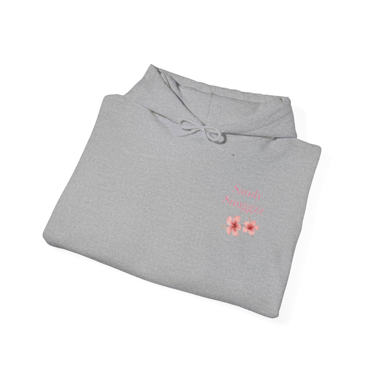Sandy Snuggzz - Hibiscus Flower Edition Unisex Heavy Blend™ Hooded Sweatshirt