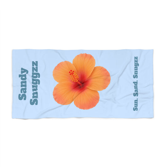 Hibiscus Beach Towel