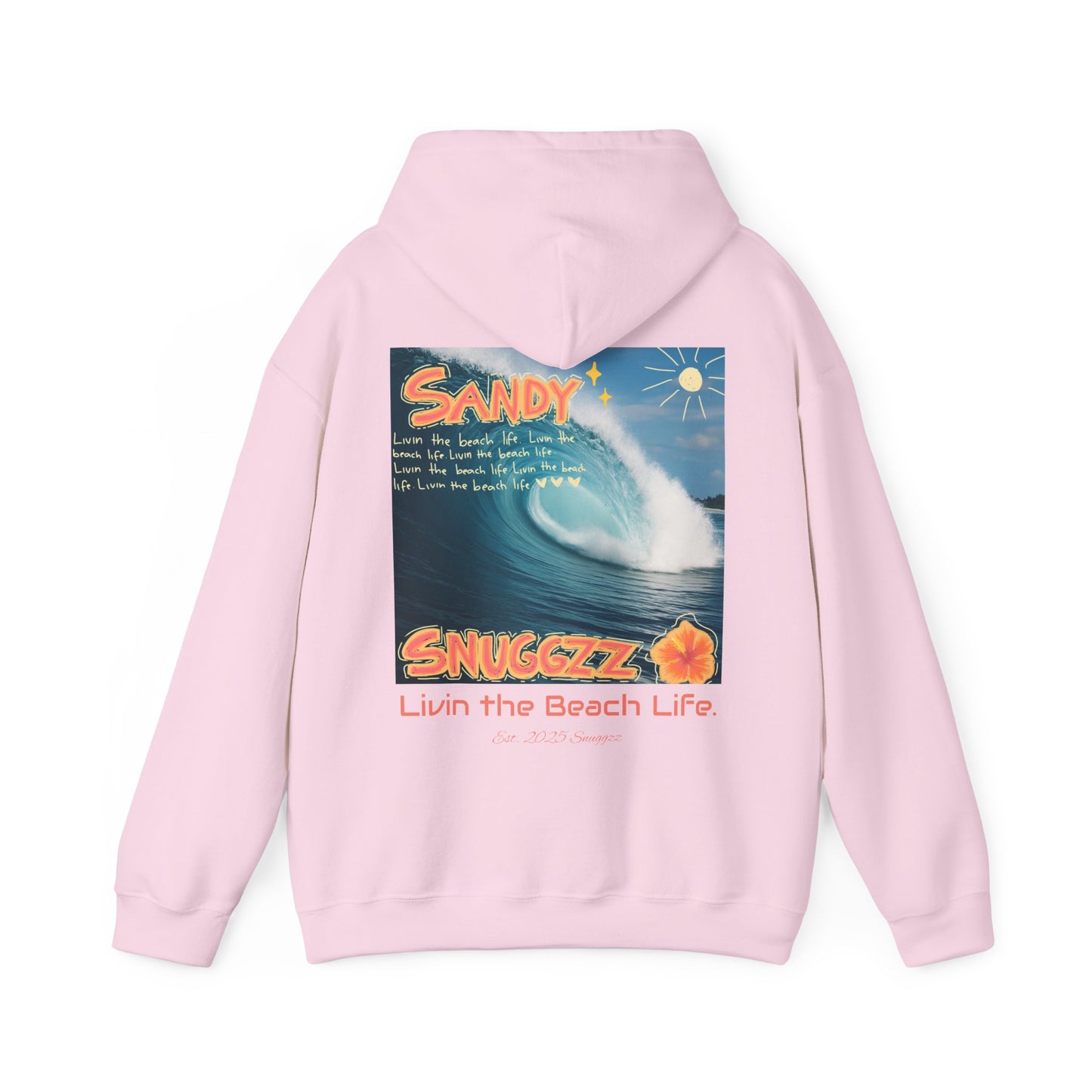 Livin the Beach Life 🌺 Unisex Heavy Blend™ Hooded Sweatshirt