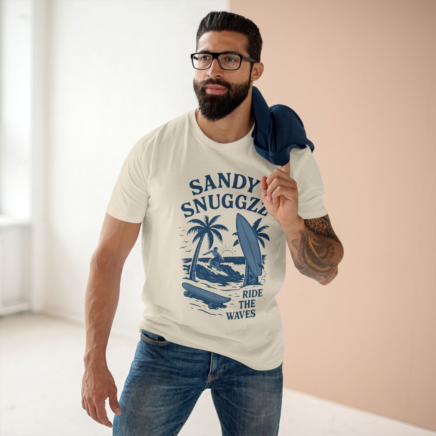 Ride The Waves Staple Tee Shirt
